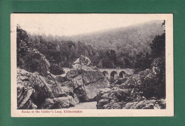 KILLIECRANKIE - Rocks at the Soldier's Leap - 1908