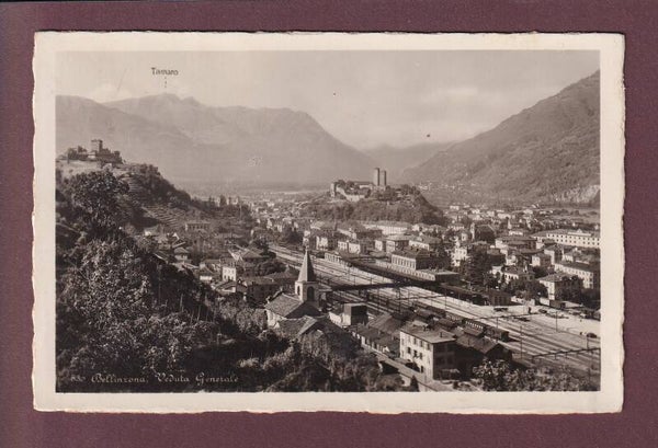 BELLINZONA - Stazione - 1934