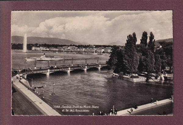 GENEVE - Île Rousseau