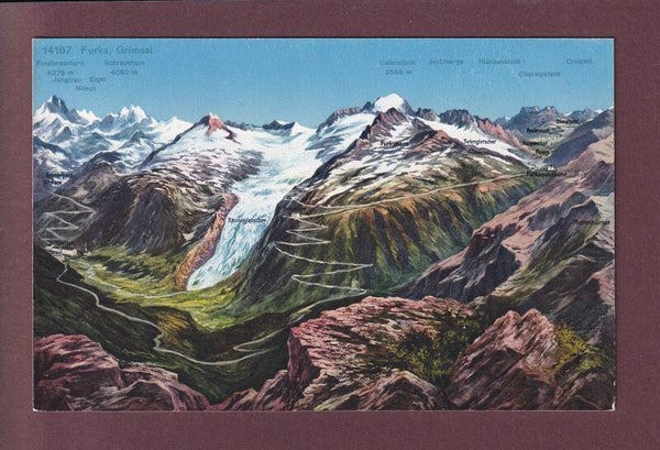 FURKA - GRIMSEL - Rhonegletscher