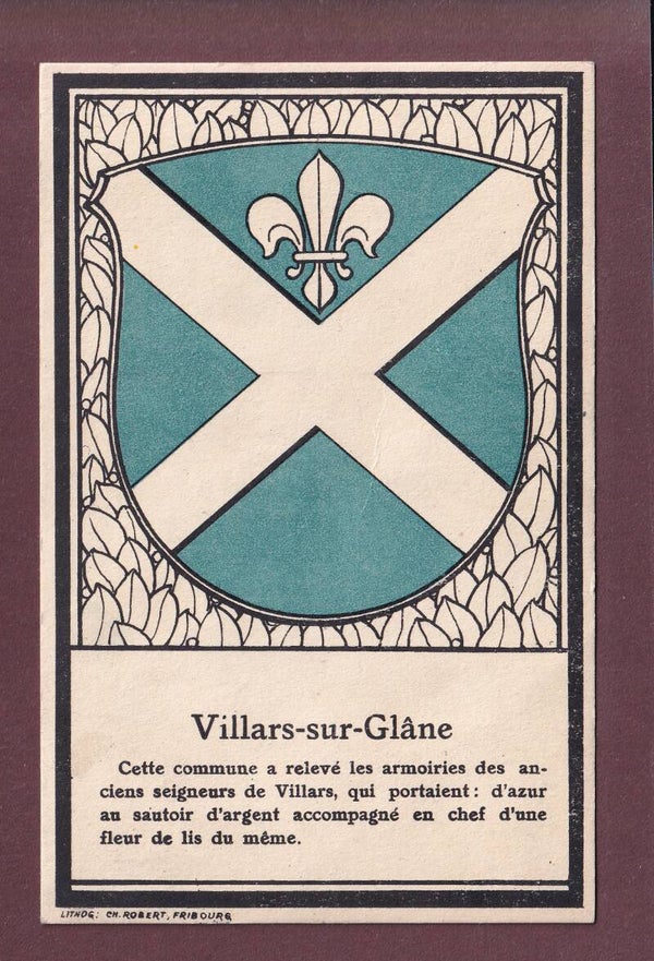 VILLARS-SUR-GLÂNE - Blason