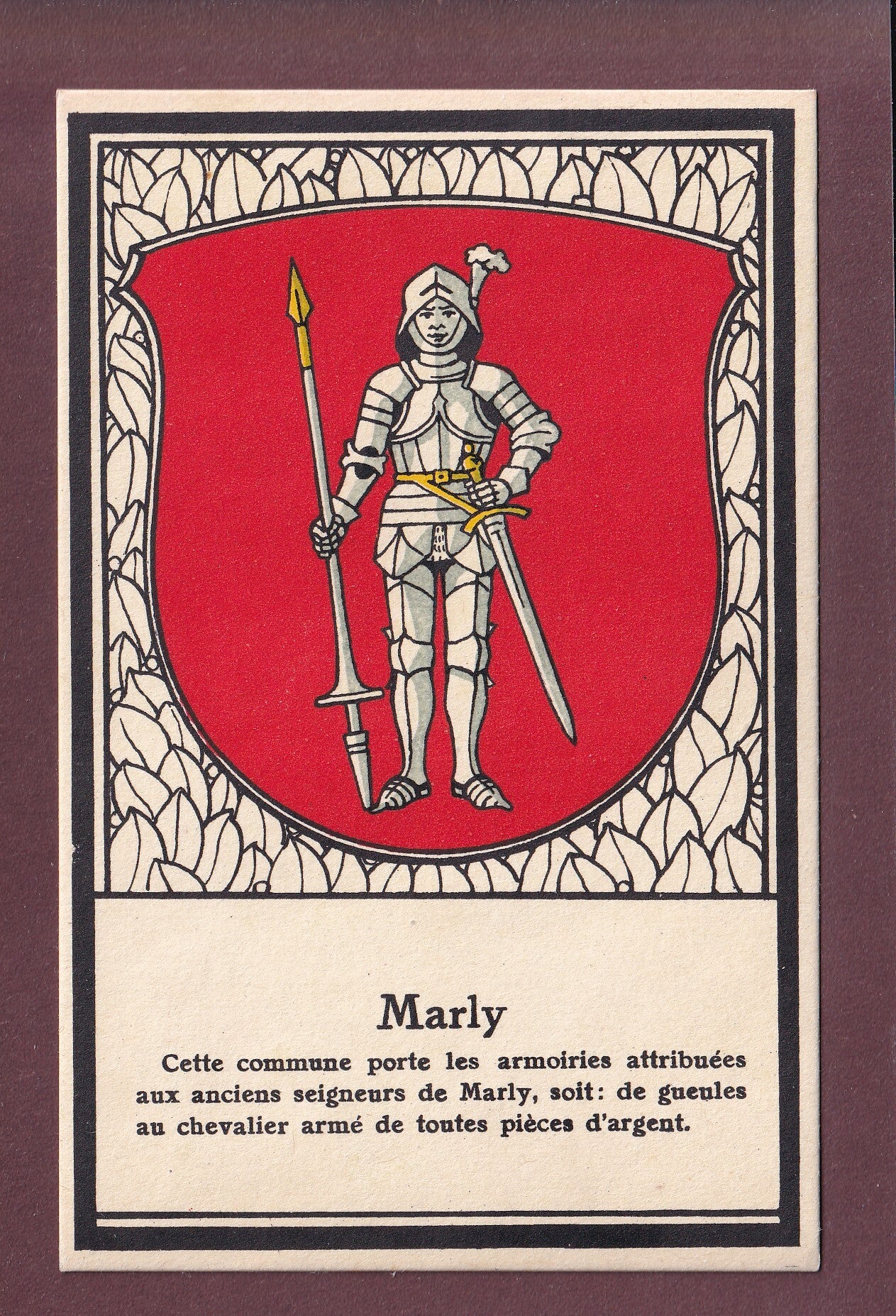 MARLY - Blason
