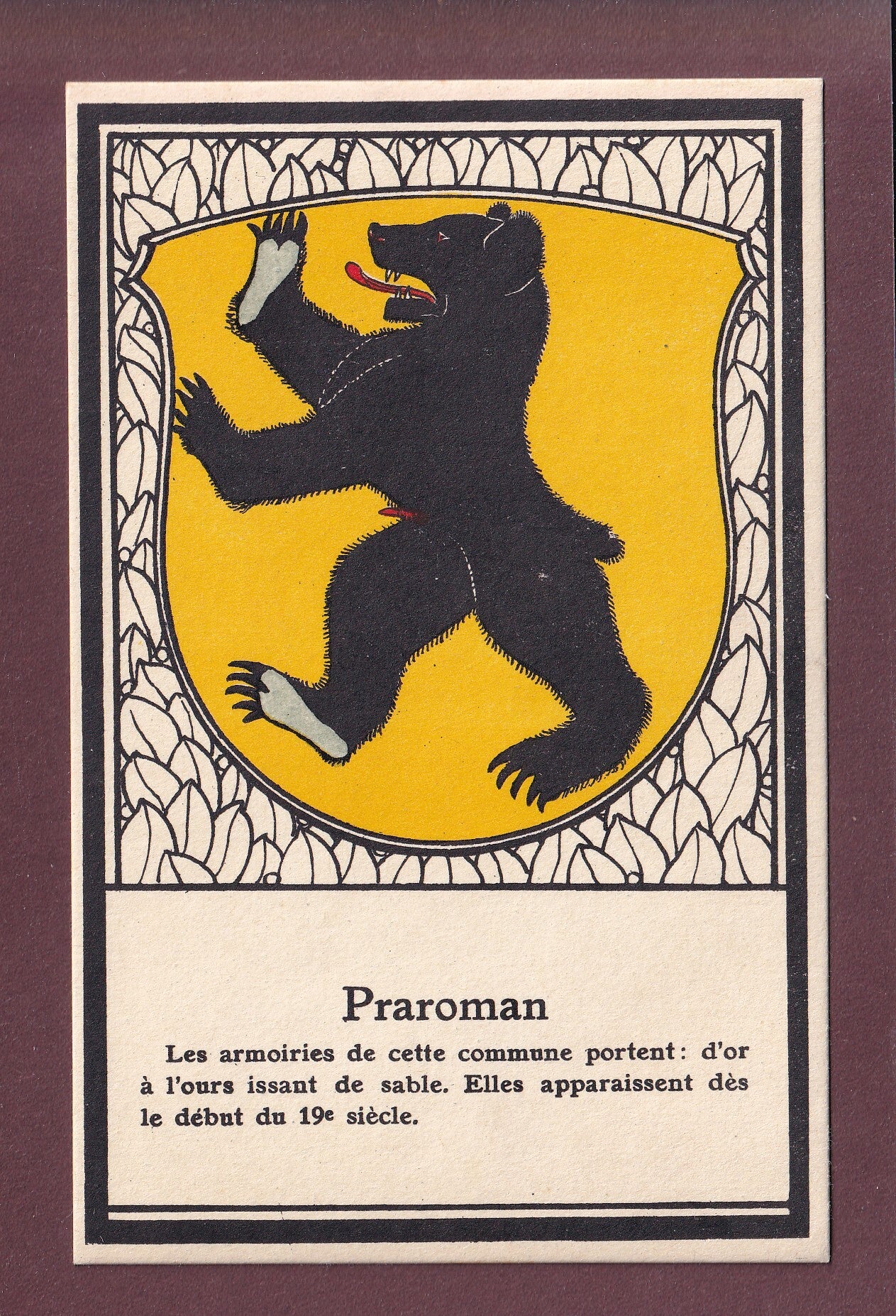 PRAROMAN - Blason