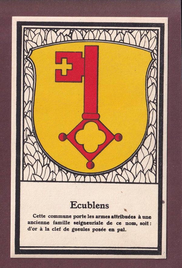 ECUBLENS - Blason