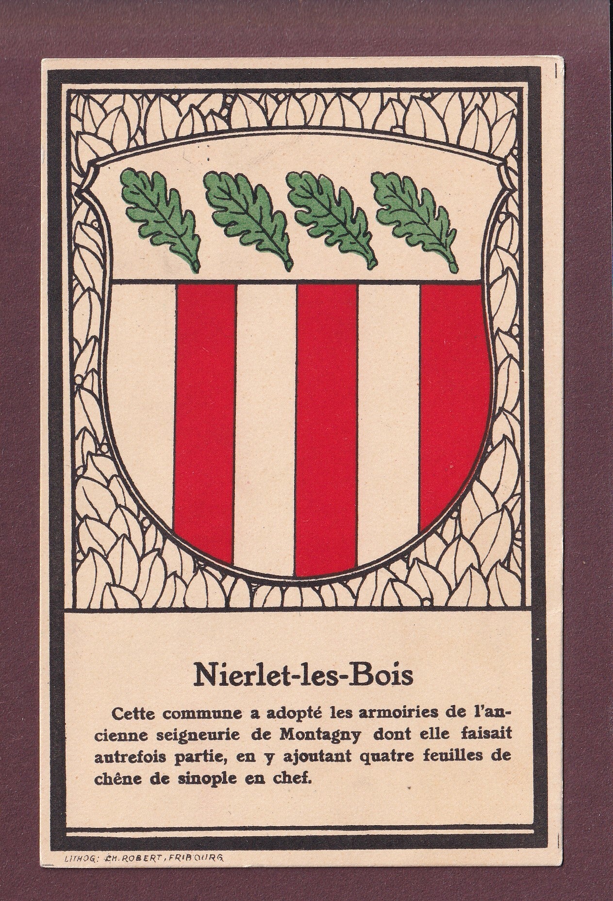 NIERLET-LES-BOIS - Blason