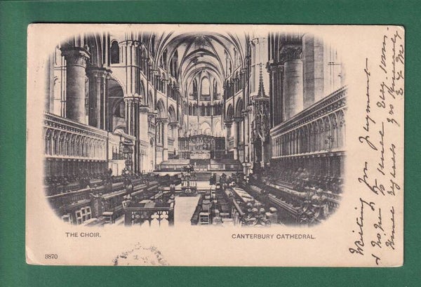 CANTERBURY - Catherdral - Choir - 1908