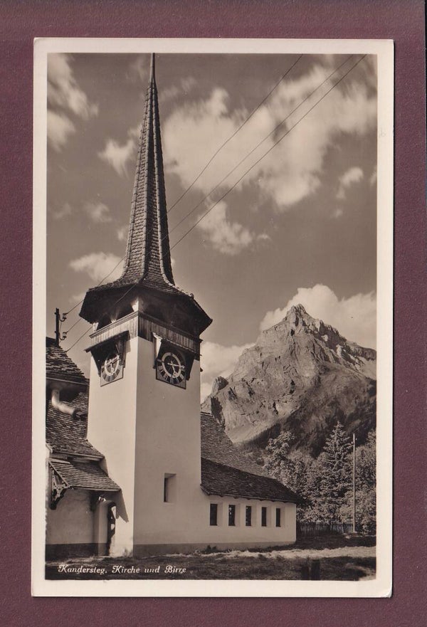 KANDERSTEG - Kirche - Birre