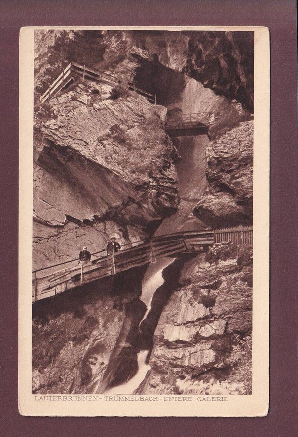 TRÜMMELBACH - Untere Galerie - Leute