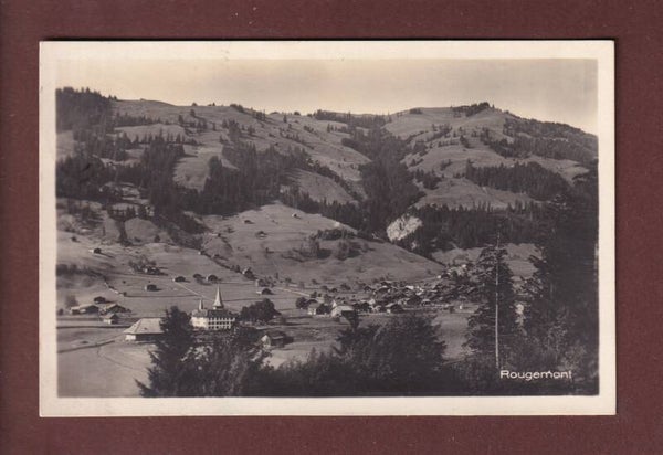 ROUGEMONT - 1929 Feldpost