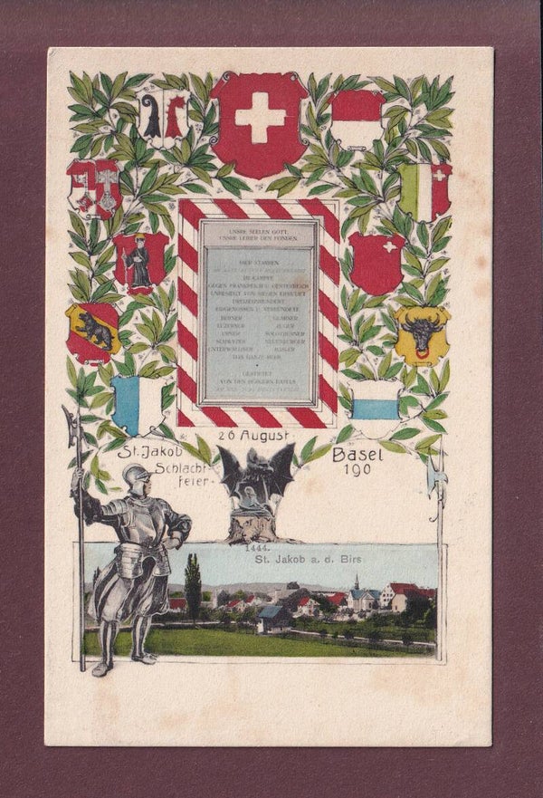 BASEL - ST. JAKOB Schlacht-Feier