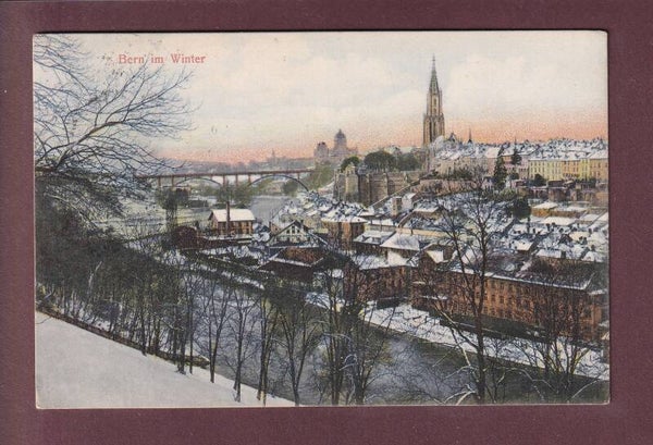BERN im Winter - 1928