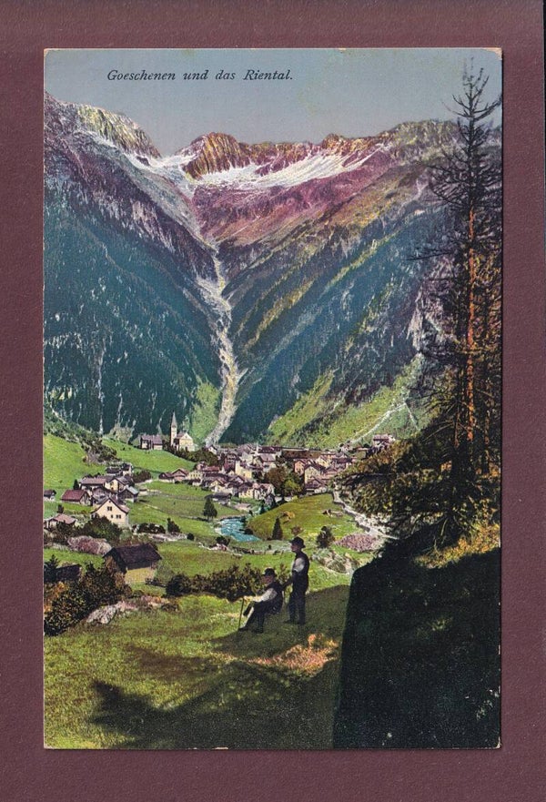 GOESCHENEN - Riental - Leute - 1913