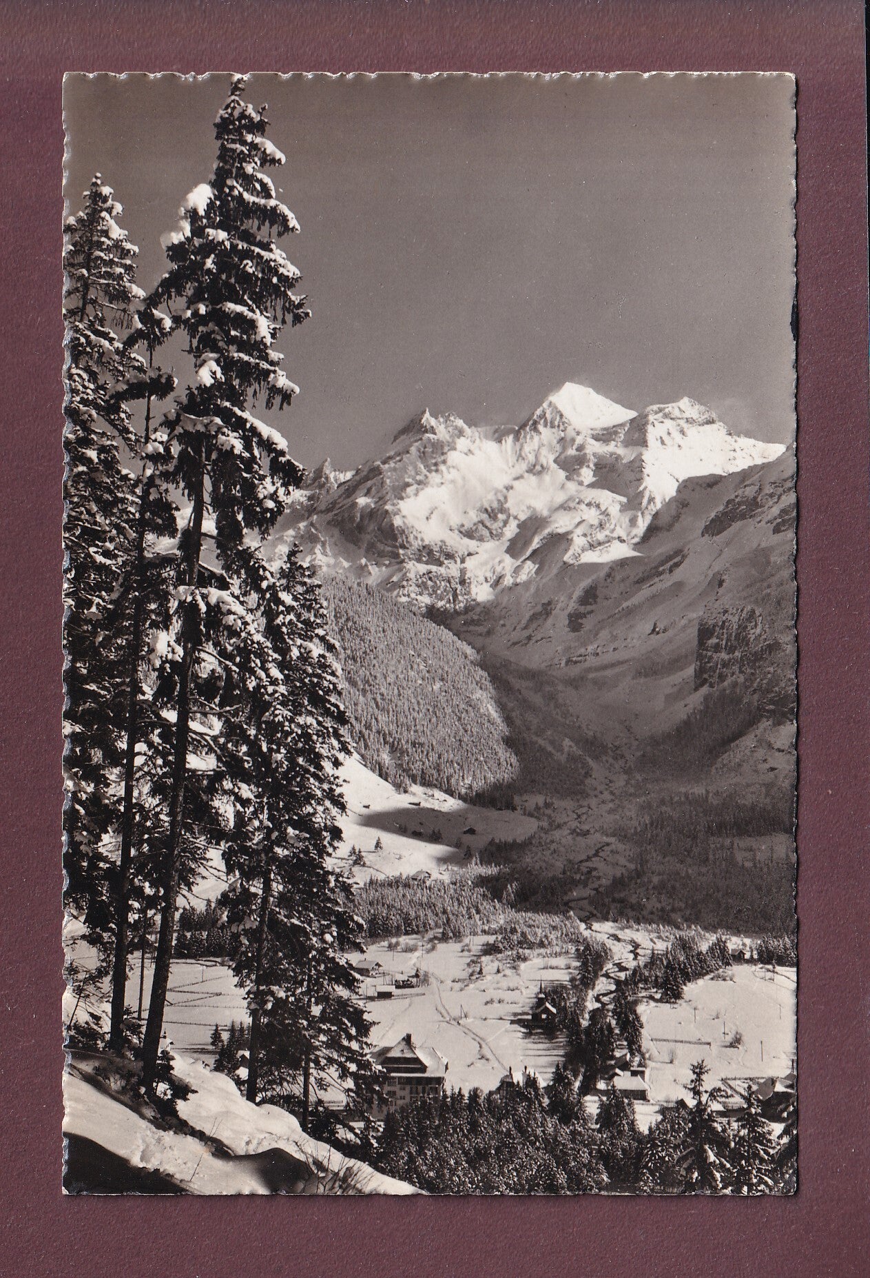 Winter in KANDERSTEG - 1949