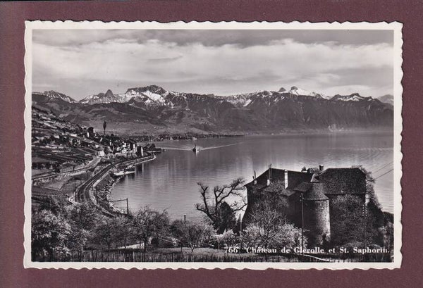 Château de GLEROLLE - St. Saphorin - 1947