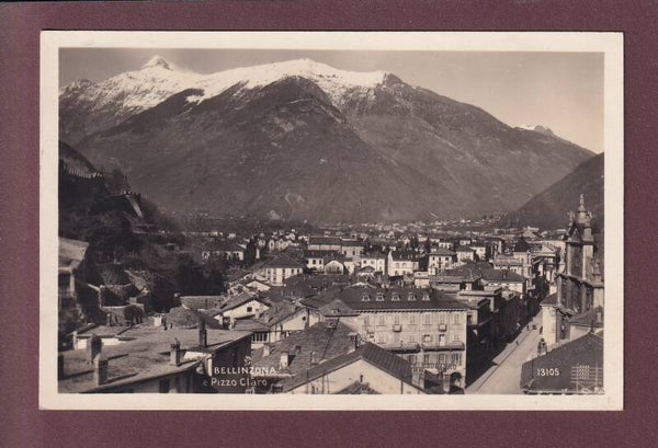 BELLINZONA - Pizzo Claro - 1927