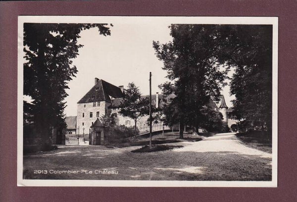COLOMBIER - Le château - 1933 Feldpost