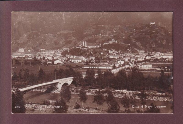 BELLINZONA - Panorama - 1924