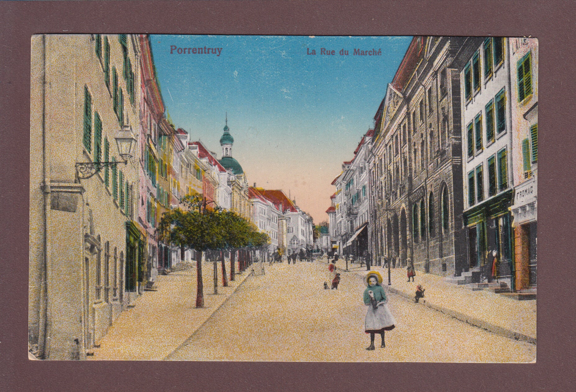 PORRENTRUY - Rue du Marché