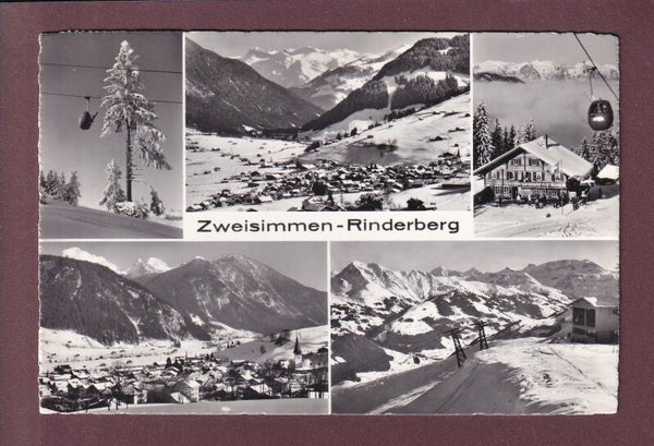 ZWEISIMMEN-RINDERBERG - 5 Bilder - 1966