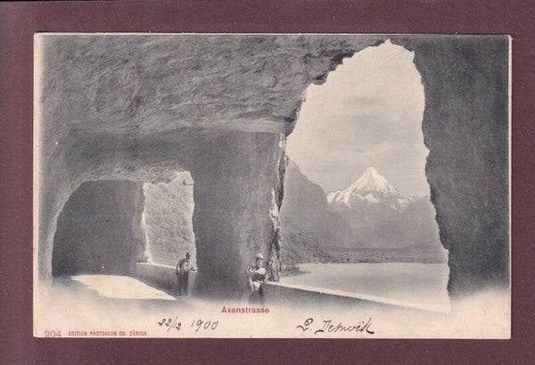 AXENSTRASSE - Leute - Bristenstock - 1900