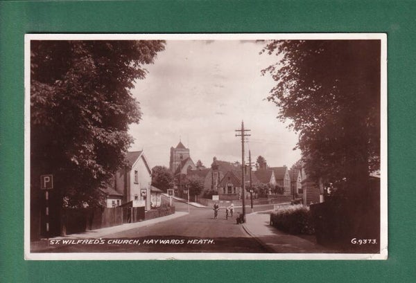 HAYWARDS HEATH - Avenue with St. Wilfred's Church - 1949