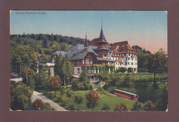 ZÜRICH - Waldhaus Dolder - Bahn - 1912