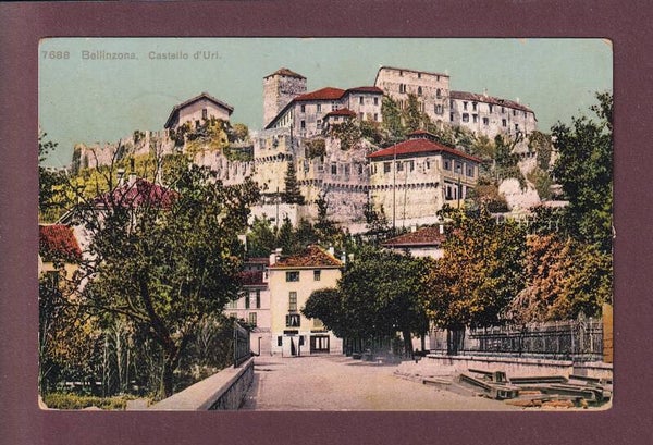 BELLINZONA - Castello d'Uri - 1916 Feldpost