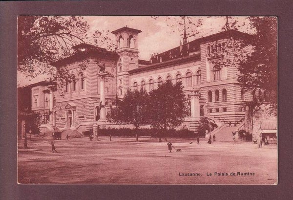 LAUSANNE - Palais de Rumine - 1912