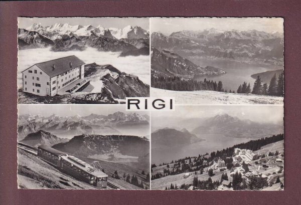 RIGI - 4 Bilder - Bahn