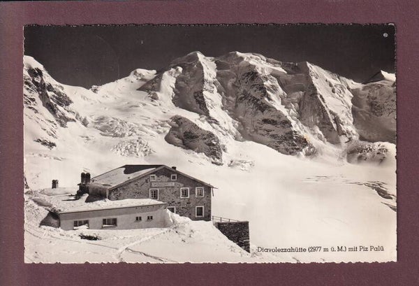 DIAVOLEZZAHÜTTE - Piz Palü - 1959