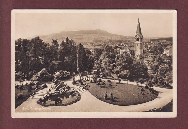 BERN - Weltpostdenkmal - 1927