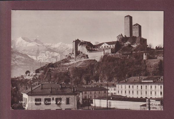 BELLINZONA - Castello d'Uri - Poste federali - 1921