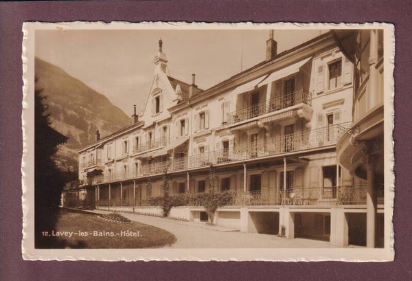 LAVEY-LES-BAINS - Hôtel - 1937