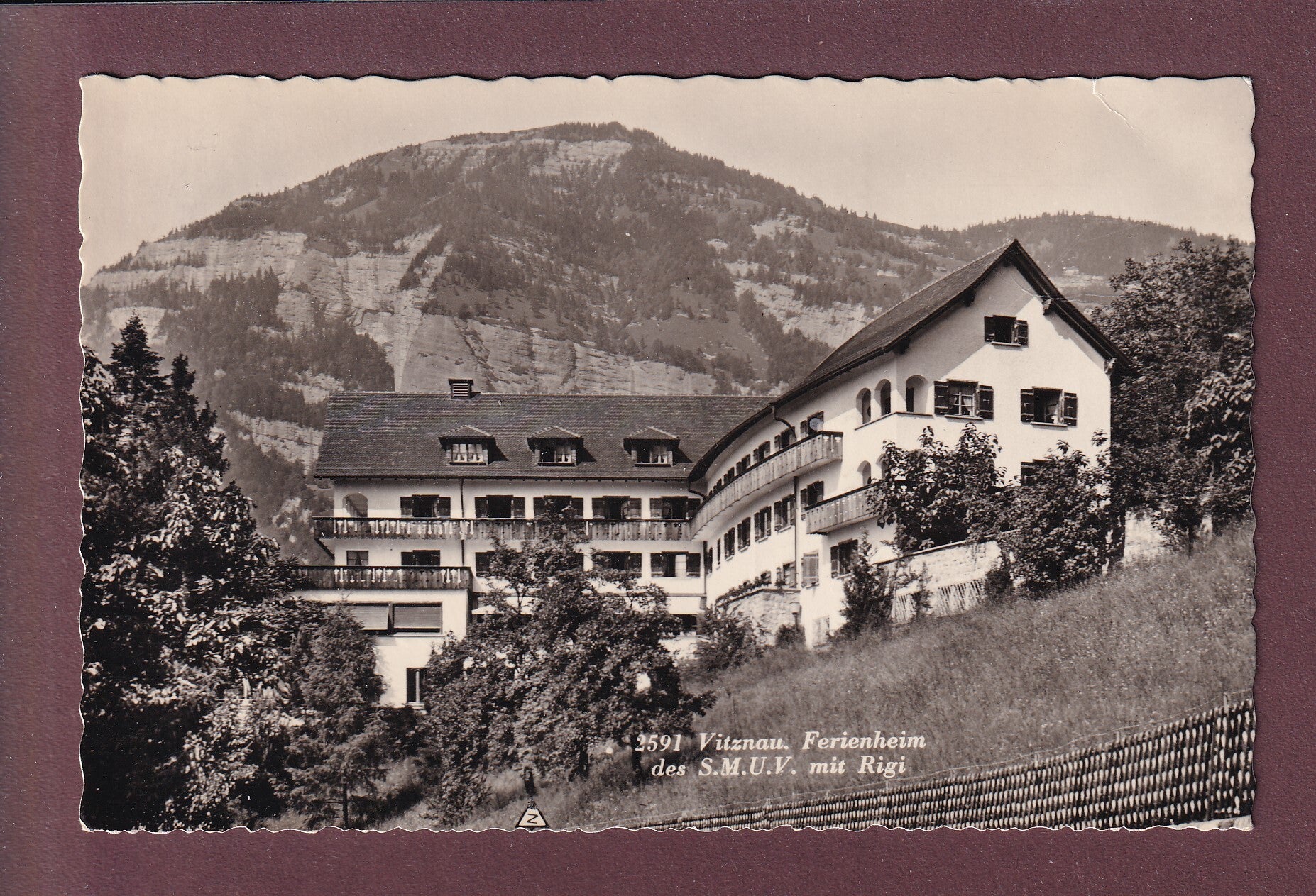 VITZNAU - Ferienheim SMUV - 1957