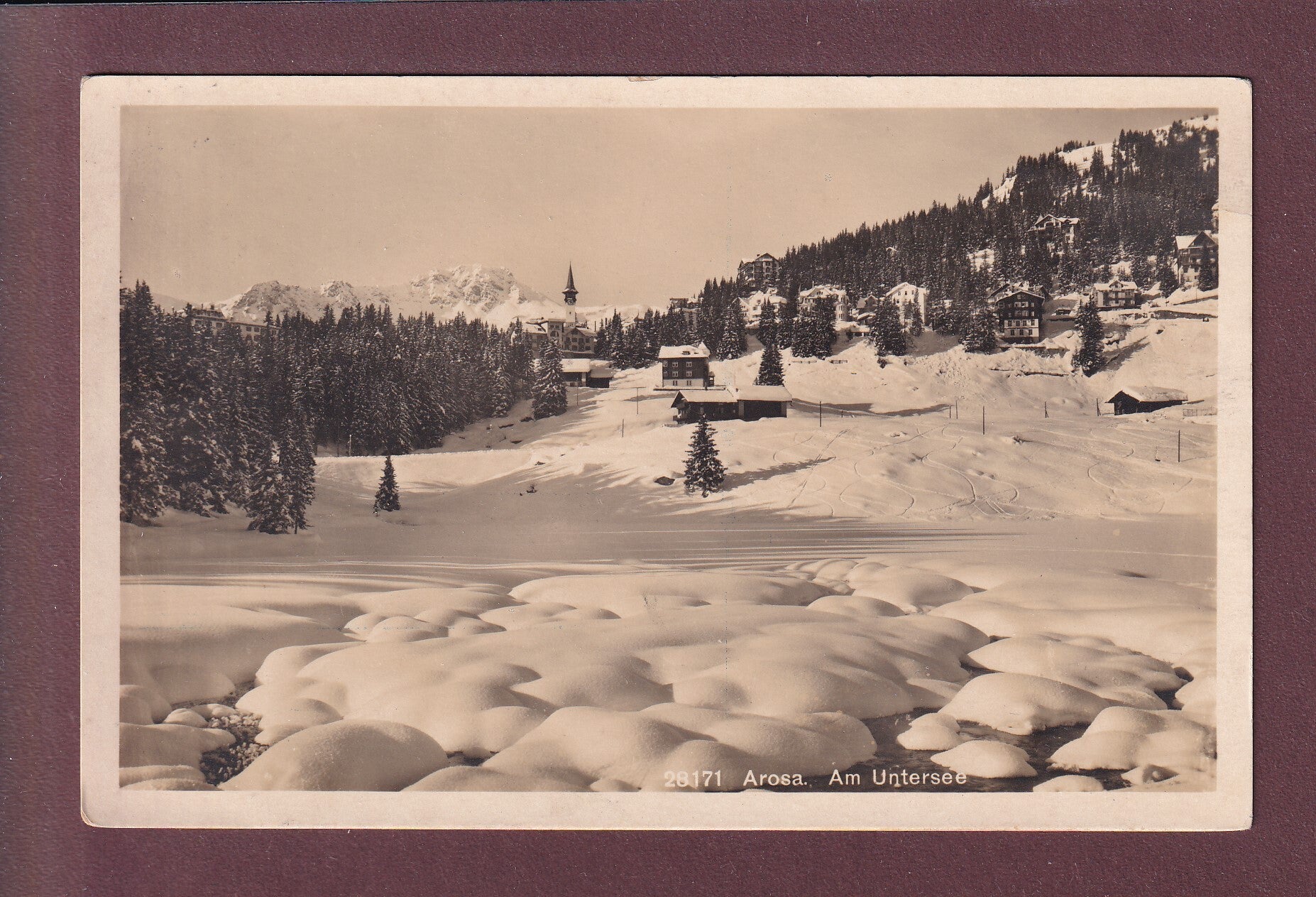 AROSA - Am Untersee - 1935