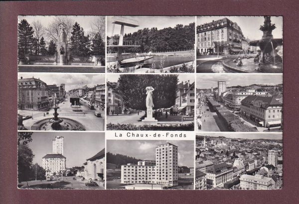 LA CHAUX-DE-FONDS - 9 images - 1958