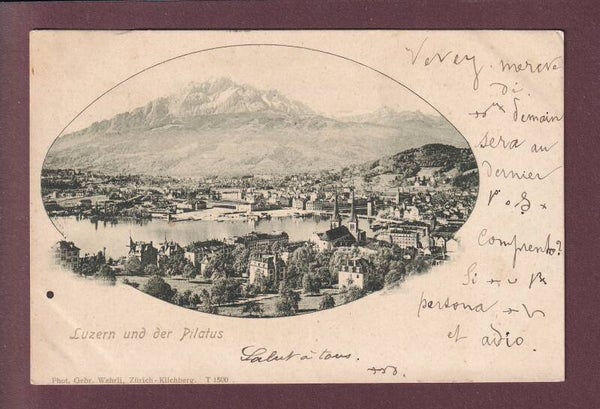 LUZERN - Pilatus - 1901