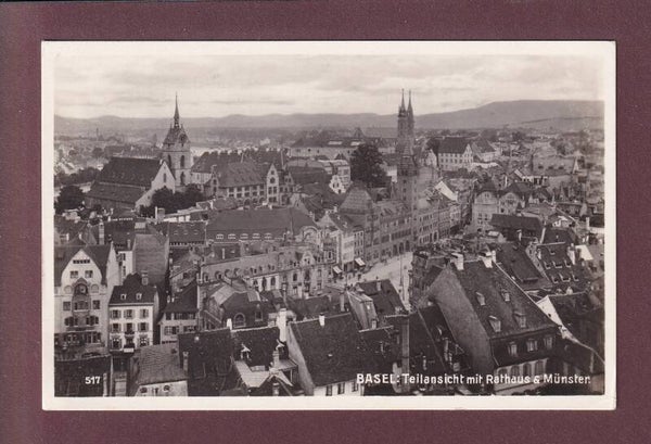 BASEL - Teilansicht - 1937