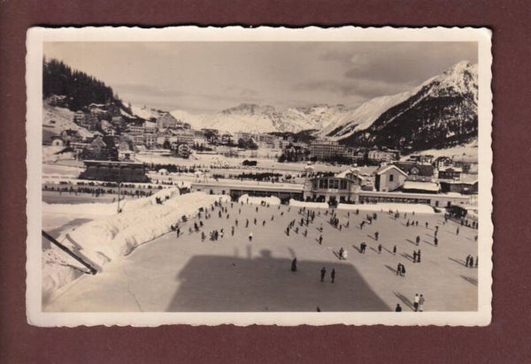 DAVOS - Eisbahn - 1929
