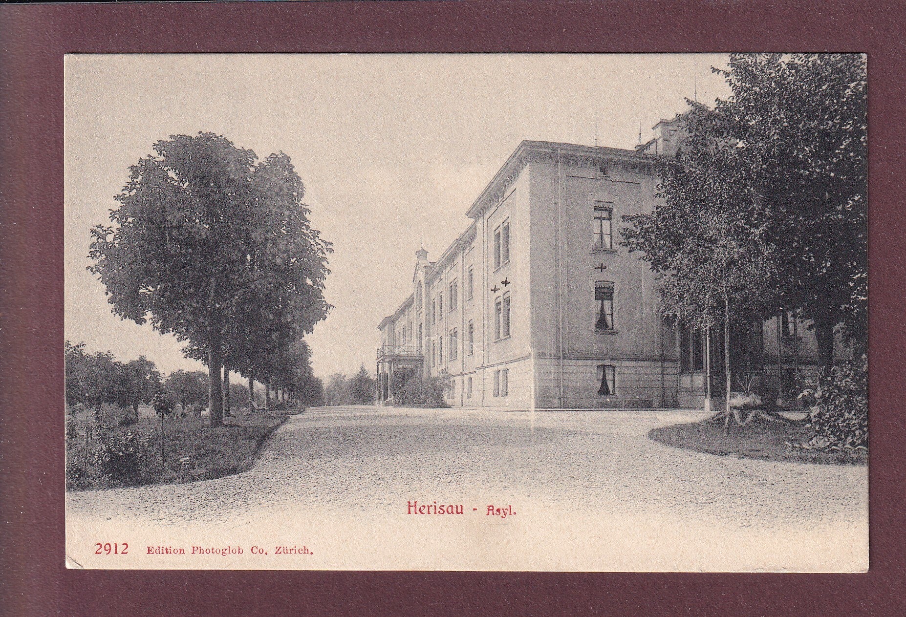 HERISAU - Asyl - 1907 // Falte //