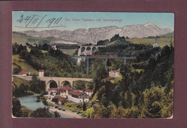 SITTER-VIADUKTE - 1911