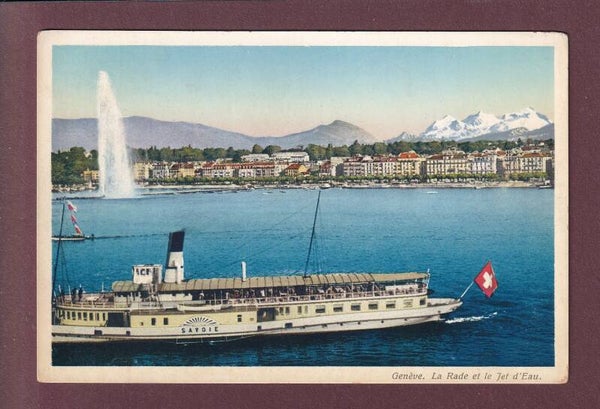 GENEVE - Bateau CGN SAVOIE