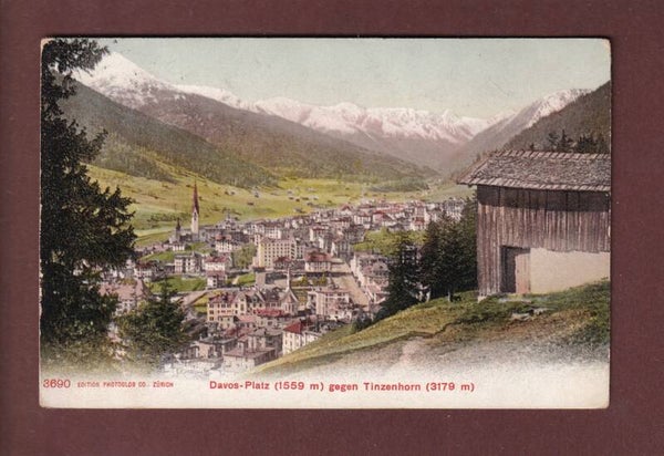 DAVOS-PLATZ - Tinzenhorn - 1909