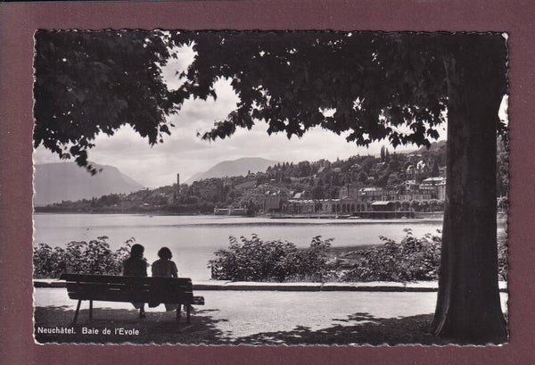 NEUCHÂTEL - Baie de l'Evole - 1941