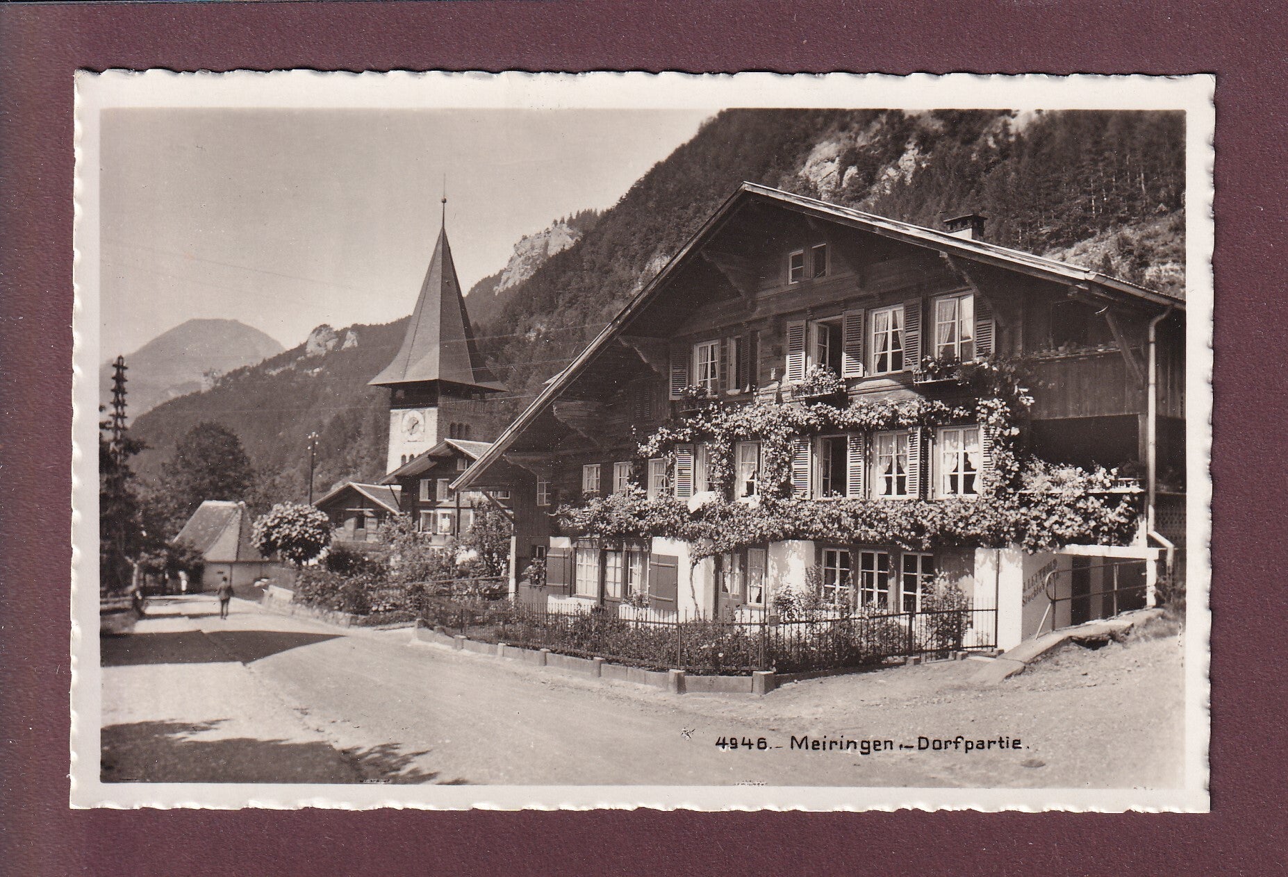 MEIRINGEN - Dorfpartie - 1939