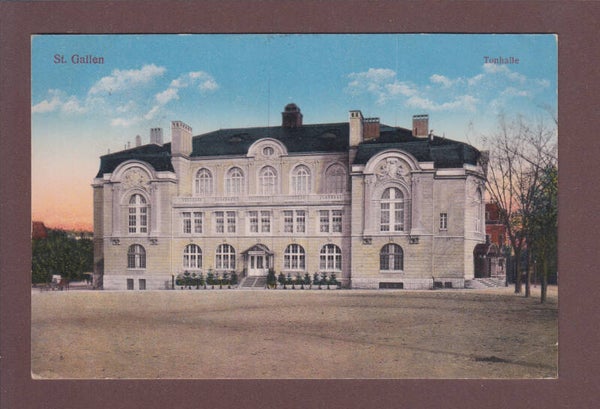 ST. GALLEN - Tonhalle - 1917 // Eckbug //