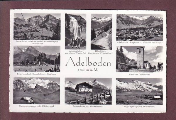 ADELBODEN - 9 Bilder - 1965