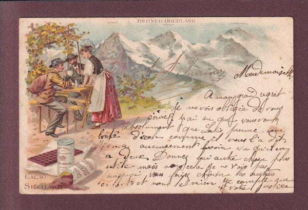 BERNER OBERLAND - Cacao Suchard // dos blessé //