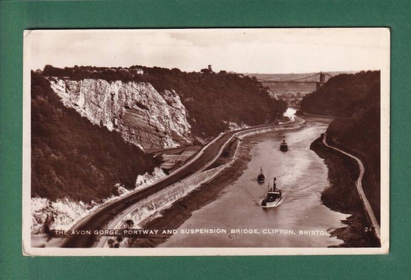 AVON GORGE - Suspension Bridge - Clifton - Bristol - 1935