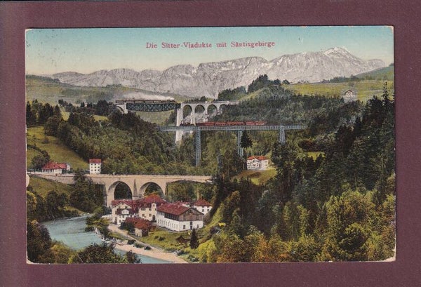 SITTER-VIADUKTE - 1911